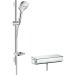 Hansgrohe Brausenkombi Raindance Select E 120/ Therm.Brause AP Ecostat Sel.U'650mm chr.