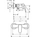 Hansgrohe Brausenmischer AP Focus chrom 