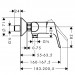 Hansgrohe Brausenmischer AP Focus chrom 