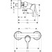Hansgrohe Brausenmischer Aufputz Talis S chrom  