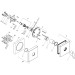Hansgrohe Brausenmischer Unterputz Axor Starck Organic Fertigset chrom