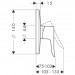 Hansgrohe Brausenmischer Unterputz Metris Fertigset chrom