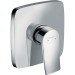 Hansgrohe Brausenmischer Unterputz Metris Fertigset eckig chrom