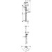 Hansgrohe Brausenset Axor Citterio E 900mm chrom mit Raindance Select S 120 3jet