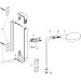 Hansgrohe Brausenset Axor Citterio E 900mm chrom mit Raindance Select S 120 3jet