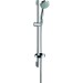 Hansgrohe Brausenset Croma 100 1jet/Unica'C 650mm chrom mit Cassetta Seifenschale