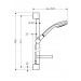 Hansgrohe Brausenset Croma 100 1jet/Unica'C 900mm chrom mit Cassetta Seifenschale