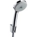 Hansgrohe Brausenset Croma 100 Multi/Porter S  chrom mit Brausenschlauch 1600mm