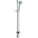 Hansgrohe Brausenset Croma 100 Multi/Unica'C 900mm chrom mit Cassetta Seifenschale