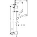 Hansgrohe Brausenset Croma Select E Multi/ Unica 900mm weiss/chrom