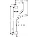 Hansgrohe Brausenset Croma Select E Multi/ Unica 900mm weiss/chrom