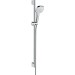 Hansgrohe Brausenset Croma Select E Vario EcoSmart/Unica 900mm weiss/chrom