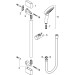 Hansgrohe Brausenset Croma Select E Vario/Unica 900mm weiss/chrom