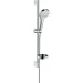 Hansgrohe Brausenset Croma Select S Vario/ Unica 650mm weiss/chrom mit Seifenschale