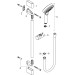 Hansgrohe Brausenset Crometta 1jet EcoSmart 6 l/min/Unica 650mm weiss/chrom