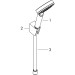 Hansgrohe Brausenset Crometta 1jet EcoSmart 9 l/min/Porter ws./chr.Brauseschl.1600mm