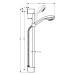 HG Brausenset Crometta 85 Vario/ Unica'Crometta 650mm chrom