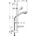 Hansgrohe Brausenset Crometta 85 Vario/ Unica'Crometta 650mm ch. m. Cassetta'S