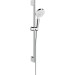 Hansgrohe Brausenset Crometta Vario/Unica 650mm weiss/chrom