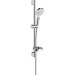 Hansgrohe Brausenset Crometta Vario/Unica 650mm weiss/chrom mit Cassetta