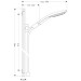 Hansgrohe Brausenset Raindance Select 150 Raindance Unica'S 900mm chrom