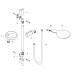 Hansgrohe Brausenset Raindance Select 150 Unica'S Puro 650mm chrom