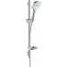 Hansgrohe Brausenset Raindance Select E 120 Eco Unica'S Puro 650mm weiss/chrom