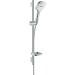 Hansgrohe Brausenset Raindance Select E 120 Eco Unica'S Puro 650mm weiss/chrom