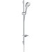 Hansgrohe Brausenset Raindance Select E 120 Unica'S Puro 900mm weiss/chrom