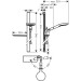 Hansgrohe Brausenset Raindance Select S 120 Unica'E 900mm chrom