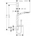 Hansgrohe Brausenset Raindance Select S 120 Unica'S Puro 650mm chrom