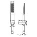 HG Brausenset Rainfinity 100 1jet Porter mattweiss mit 1250mm Brauseschlauch