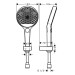 HG Brausenset Rainfinity 130 3jet Porter chrom mit 1250mm Brauseschlauch