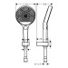 HG Brausenset Rainfinity 130 3jet Porter chrom mit 1600mm Brauseschlauch
