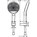 Hansgrohe Brausenset Rainfinity 130 3jet Porter chrom mit 1600mm Brauseschlauch