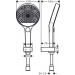 Hansgrohe Brausenset Rainfinity 130 3jet Porter chrom mit 1600mm Brauseschlauch