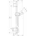 Hansgrohe Brausenstange Axor Uno chrom mit Schlauch