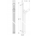 Hansgrohe Brausenstange Raindance Unica'S 900mm chrom