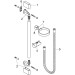 Hansgrohe Brausenstange Unica'Crometta 900mm chrom mit Metaflex 1600mm