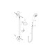 Hansgrohe Brauseset Crometta 85 Multi  mit Unica Crometta Typ 65 chrom