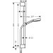 Hansgrohe Brauseset Pulsify 105 3jet Relaxation EcoSmart m.Brausestange 650 mattschwarz