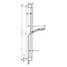 HG Brauseset Pulsify 105 3jet Relaxation mit Brausestange 900mm mattschwarz