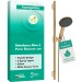 Hansgrohe Brauseset Raindance Alive Select S  125 3jet EcoSmart Uni.PuroS 650mm BBR