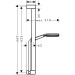Hansgrohe Brauseset Raindance Alive Select S  125 3jet EcoSmart Unica 650mm MSW