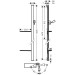 Hansgrohe Brausestange Unica'E 1500mm chrom 