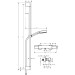Hansgrohe Brausesystem Pulsify Select S 105 3j  Eco Relaxation Ecostat Element 900mm MSW