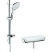 Hansgrohe Brausenkombi Raindance Select 150/ Therm.DAP Ecostat Sel.U'650mm weiss/chr.