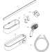 Hansgrohe Bundle WallStoris 105 3jet Brausethermosstat 700 mattweiss