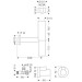 Hansgrohe Designsiphon Set Flowstar Brushed Red Gold