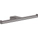 Hansgrohe Doppel-Papierrollenhalter AddStoris brushed black chrome ohne Deckel